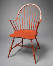 Continuous Arm Chair - Barn Red